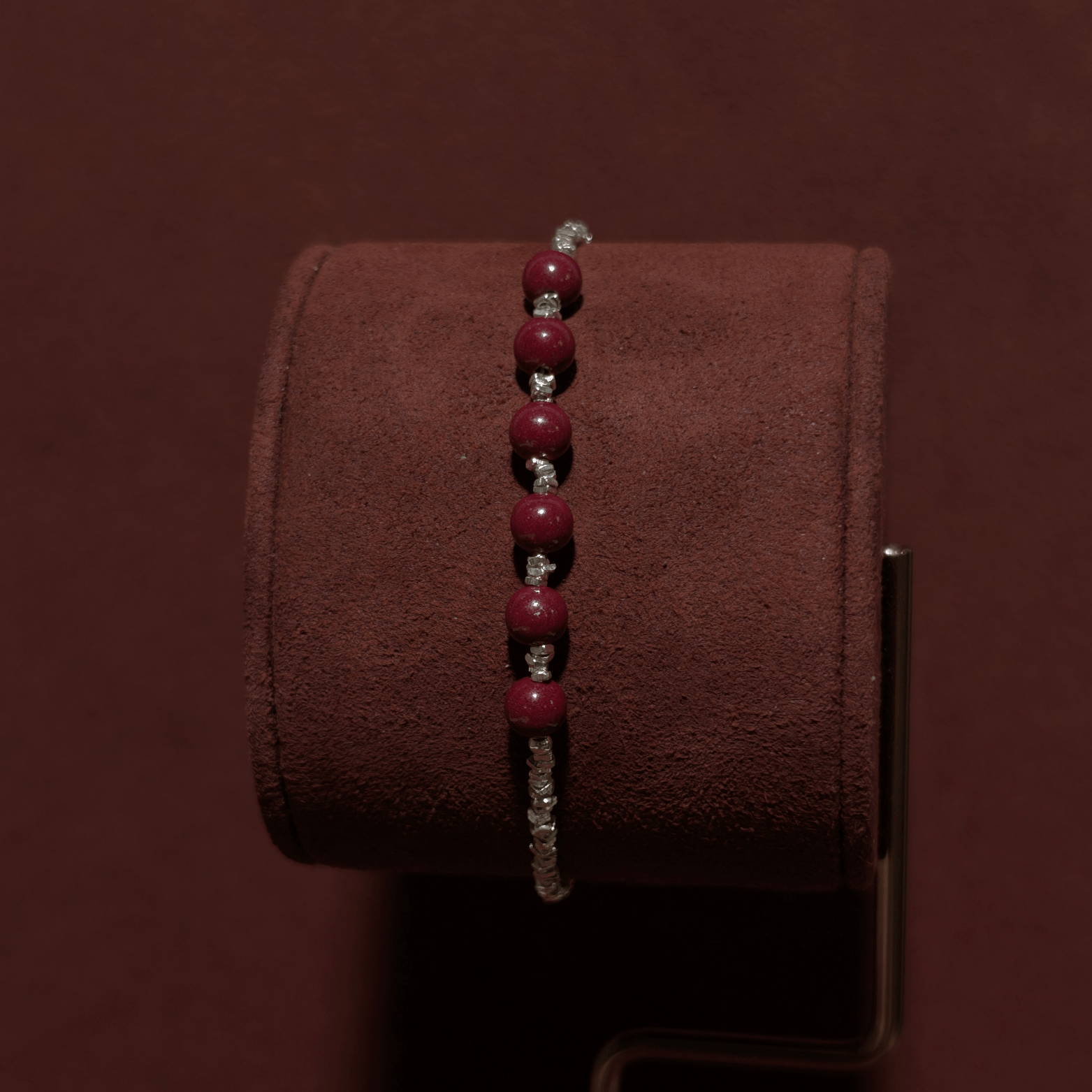 Perline Bracelet (Burgundy)