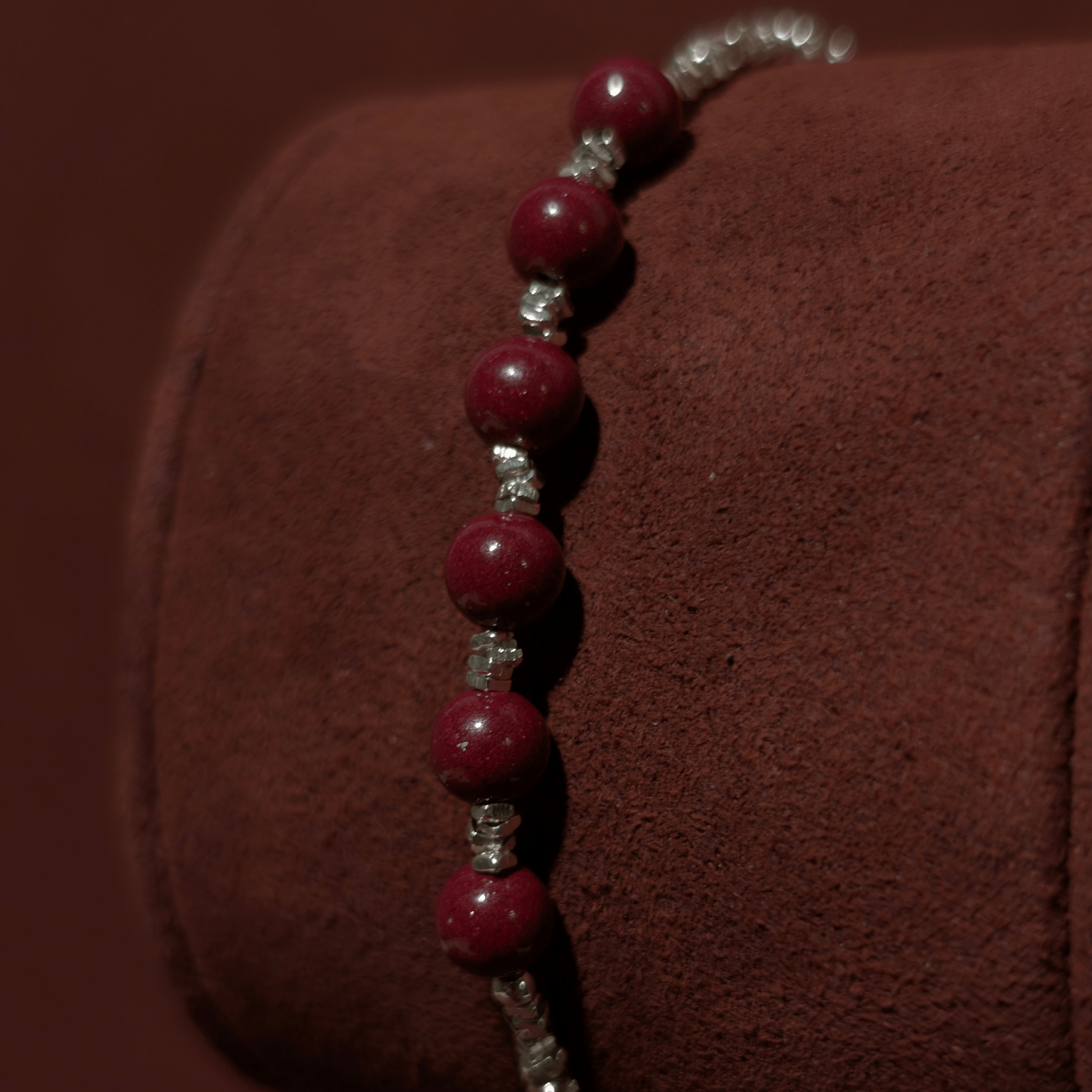 Perline Bracelet (Burgundy)