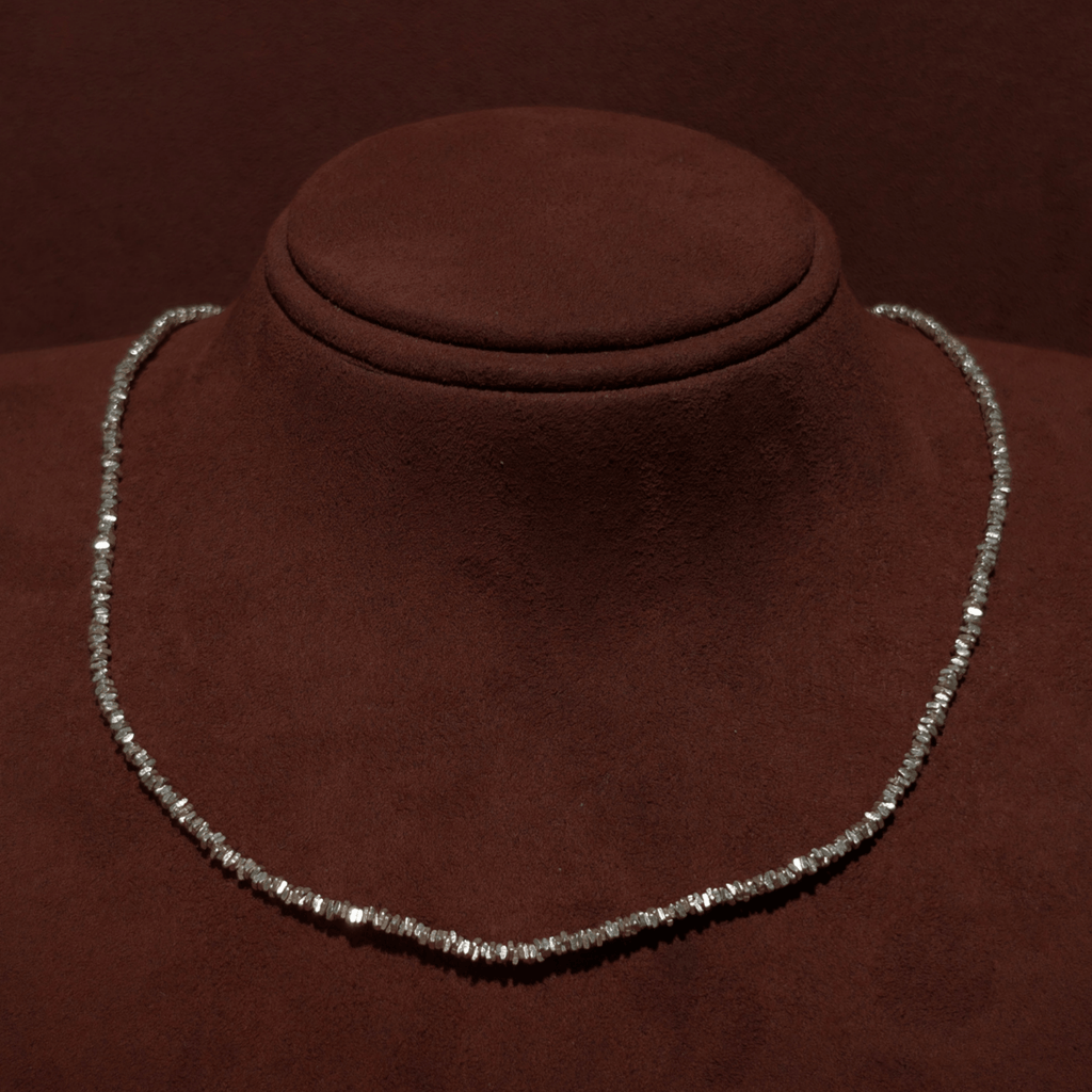 Silver Cast Necklace